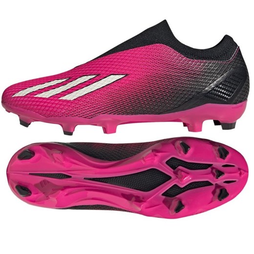 Buty piłkarskie adidas X Speedportal.3 Fg Ll M GZ5065 róże i fiolety różowe ze sklepu ButyModne.pl w kategorii Buty sportowe męskie - zdjęcie 168925546