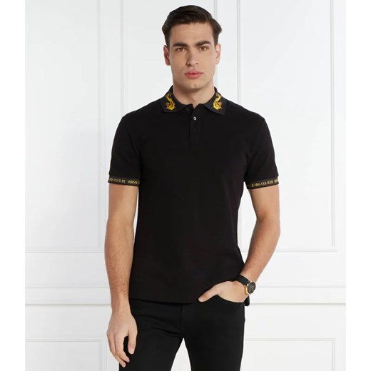 Versace Jeans Couture Polo | Slim Fit ze sklepu Gomez Fashion Store w kategorii T-shirty męskie - zdjęcie 168926057