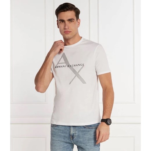 Armani Exchange T-shirt | Regular Fit ze sklepu Gomez Fashion Store w kategorii T-shirty męskie - zdjęcie 168926076