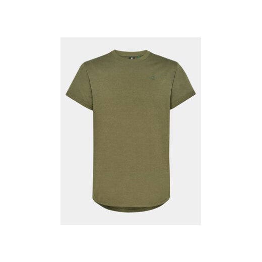 G-Star Raw T-Shirt Lash D16396-B353 Zielony Regular Fit ze sklepu MODIVO w kategorii T-shirty męskie - zdjęcie 168927589