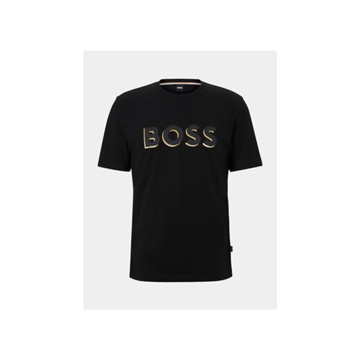 Boss T-Shirt 50481611 Czarny Regular Fit L okazja MODIVO