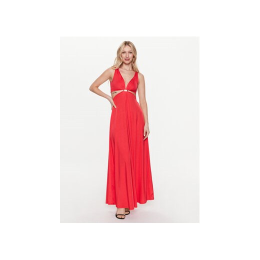 Pinko Sukienka wieczorowa 100932 A0RM Czerwony Regular Fit ze sklepu MODIVO w kategorii Sukienki - zdjęcie 168934908