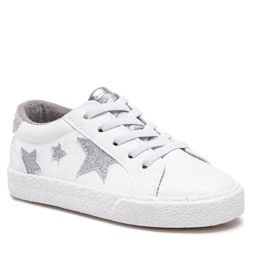 Sneakersy Big Star Shoes FF374034 White/Silver 33 okazja eobuwie.pl