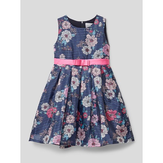 Sukienka z tasiemką w talii i kwiatowym wzorem ze sklepu Peek&Cloppenburg  w kategorii Sukienki dziewczęce - zdjęcie 168937145