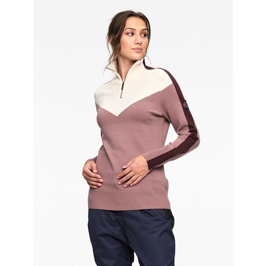 KARI TRAA Sweter &quot;Voss&quot; w kolorze jasnobrązowo-kremowym ze sklepu Limango Polska w kategorii Swetry damskie - zdjęcie 168937785