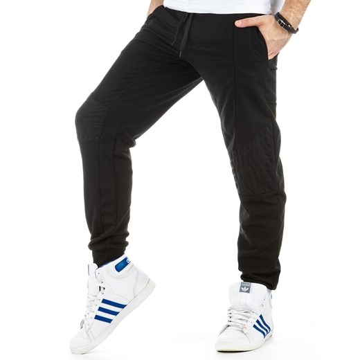 Spodnie dresowe (ux0148) - Czarny dstreet  baggy