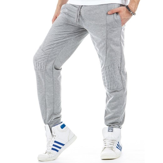 Spodnie dresowe (ux0149) - Szary dstreet  baggy