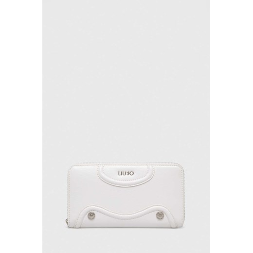Liu Jo portfel damski kolor biały ze sklepu ANSWEAR.com w kategorii Portfele damskie - zdjęcie 168940195