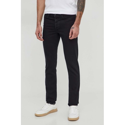 Sisley jeansy męskie kolor czarny ze sklepu ANSWEAR.com w kategorii Jeansy męskie - zdjęcie 168940376