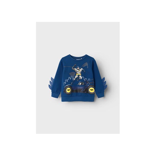 NAME IT Bluza BATMAN Jacobo 13225934 Niebieski Regular Fit ze sklepu MODIVO w kategorii Bluzy chłopięce - zdjęcie 168959767