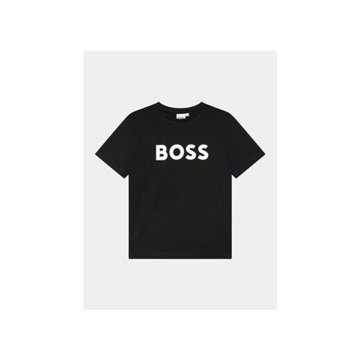 Boss T-Shirt J25P24 S Czarny Regular Fit ze sklepu MODIVO w kategorii T-shirty chłopięce - zdjęcie 168960098