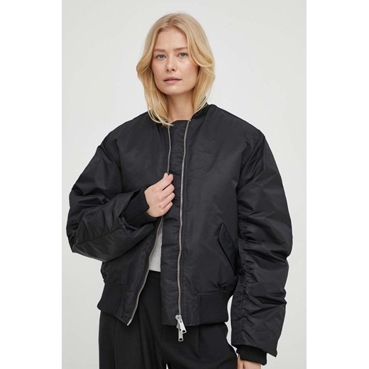 Won Hundred kurtka bomber damski kolor czarny zimowa Won Hundred 40 ANSWEAR.com