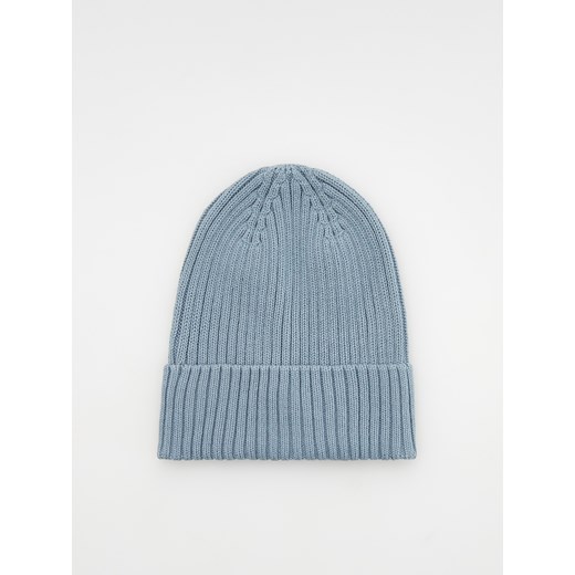 Reserved - Prążkowana czapka beanie - niebieski ze sklepu Reserved w kategorii Czapki dziecięce - zdjęcie 168962447