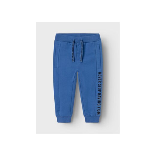 NAME IT Spodnie dresowe Benn 13226395 Niebieski Regular Fit ze sklepu MODIVO w kategorii Spodnie i półśpiochy - zdjęcie 168971816