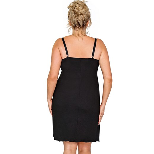 Koszula nocna damska Plus Size Candy, Kolor czarny, Rozmiar 3XL, Donna ze sklepu Primodo w kategorii Koszule nocne - zdjęcie 168971935