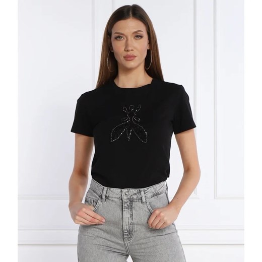 Patrizia Pepe T-shirt | Regular Fit ze sklepu Gomez Fashion Store w kategorii Bluzki damskie - zdjęcie 168972168