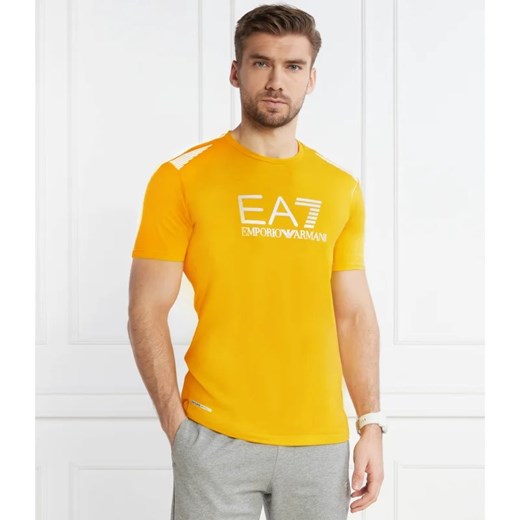 EA7 T-shirt | Regular Fit ze sklepu Gomez Fashion Store w kategorii T-shirty męskie - zdjęcie 168972199