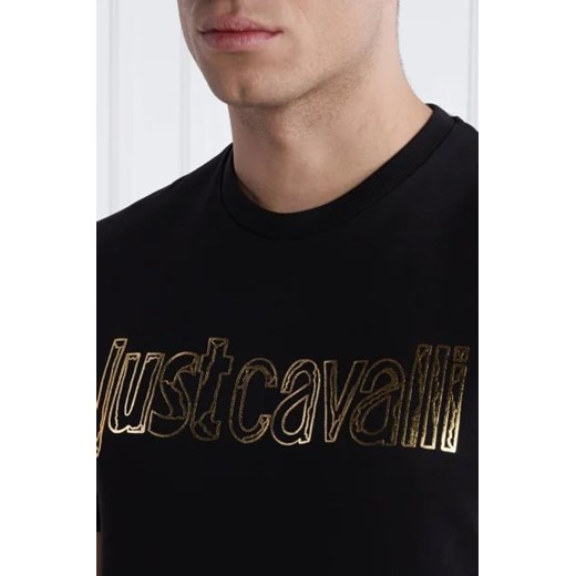 T-shirt męski Just Cavalli na wiosnę młodzieżowy 