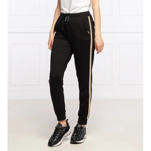 Liu Jo Sport Spodnie dresowe | Regular Fit | high waist ze sklepu Gomez Fashion Store w kategorii Spodnie damskie - zdjęcie 168972939