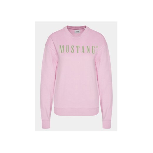 Mustang Bluza Aberdeen 1014960 Różowy Regular Fit ze sklepu MODIVO w kategorii Bluzy damskie - zdjęcie 168973879