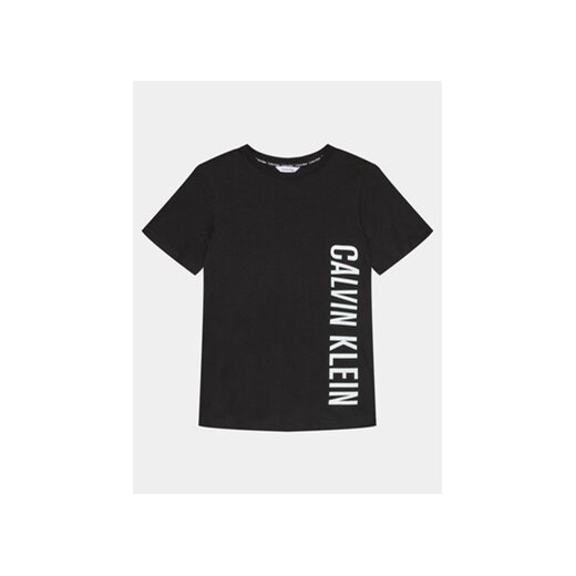Calvin Klein Swimwear T-Shirt Logo KV0KV00040 Czarny Regular Fit ze sklepu MODIVO w kategorii T-shirty chłopięce - zdjęcie 168974178
