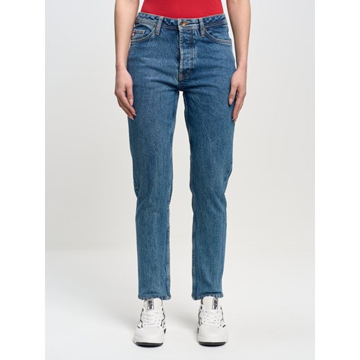 Spodnie jeans damskie proste z kolekcji Authentic 400 ze sklepu Big Star w kategorii Jeansy damskie - zdjęcie 168974469
