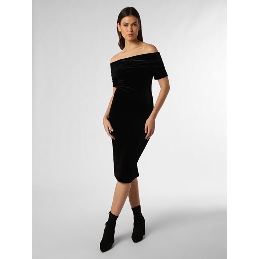Noisy May Sukienka damska - NMAlma Kobiety Sztuczne włókno czarny jednolity ze sklepu vangraaf w kategorii Sukienki - zdjęcie 168975298