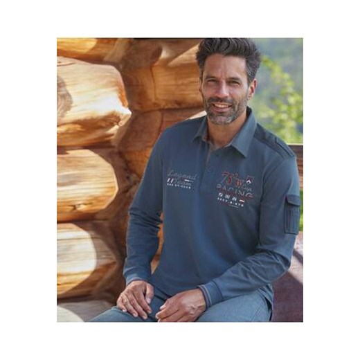 Polo z dżerseju Rallye Team Club ze sklepu Atlas For Men w kategorii T-shirty męskie - zdjęcie 168977635