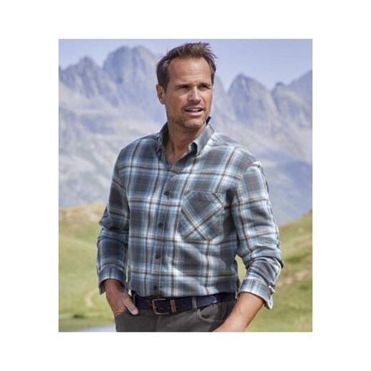 Flanelowa koszula w kratę Montana Atlas For Men dostępne inne rozmiary promocyjna cena Atlas For Men