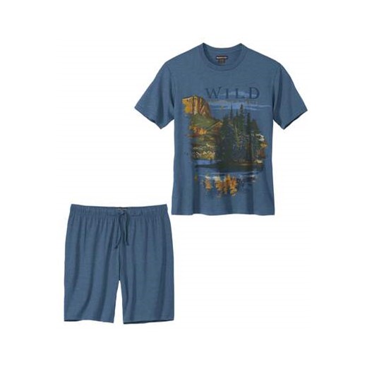 Piżama z dżerseju Night Lake ze sklepu Atlas For Men w kategorii Piżamy męskie - zdjęcie 168977698