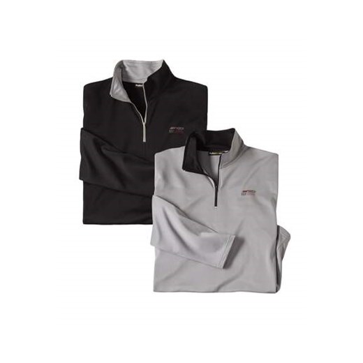 Zestaw 2 polo z suwakiem Expedition ze sklepu Atlas For Men w kategorii T-shirty męskie - zdjęcie 168977735