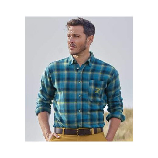 Flanelowa koszula w kratę ze sklepu Atlas For Men w kategorii Koszule męskie - zdjęcie 168977737
