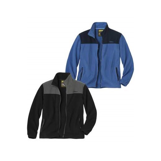Zestaw 2 bluz polarowych ze sklepu Atlas For Men w kategorii Bluzy męskie - zdjęcie 168977829