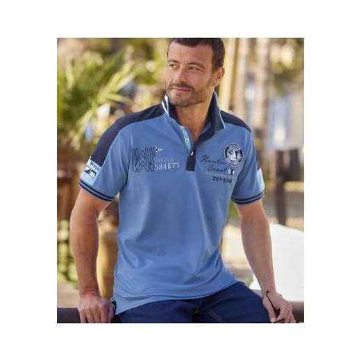 Polo Winch & Wheel Nautic Coast ze sklepu Atlas For Men w kategorii T-shirty męskie - zdjęcie 168977886