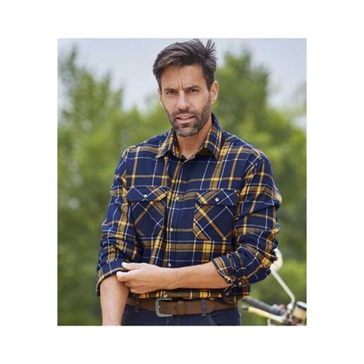 Flanelowa koszula w kratę Ranch ze sklepu Atlas For Men w kategorii Koszule męskie - zdjęcie 168978048