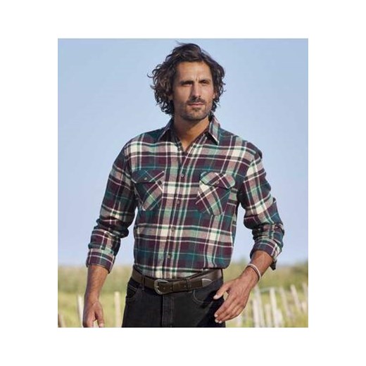 Flanelowa koszula w kratę Valley ze sklepu Atlas For Men w kategorii Koszule męskie - zdjęcie 168978195