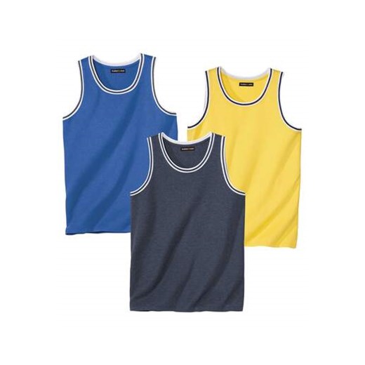 Zestaw 3 podkoszulków Plein Soleil ze sklepu Atlas For Men w kategorii T-shirty męskie - zdjęcie 168978267
