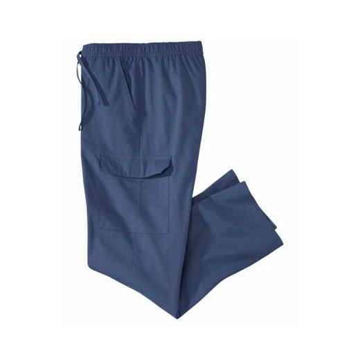 Wygodne, płócienne spodnie bojówki ze sklepu Atlas For Men w kategorii Spodnie męskie - zdjęcie 168978327