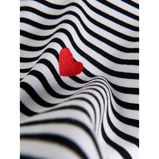 Reserved - Bluza z haftem - czarny Reserved M Reserved