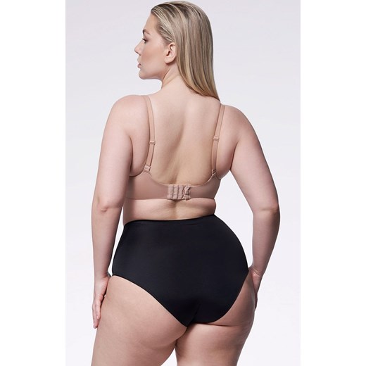 Figi damskie z wysokim stanem czarne Agat, Kolor czarny, Rozmiar L, Julimex ze sklepu Intymna w kategorii Majtki damskie - zdjęcie 168979517