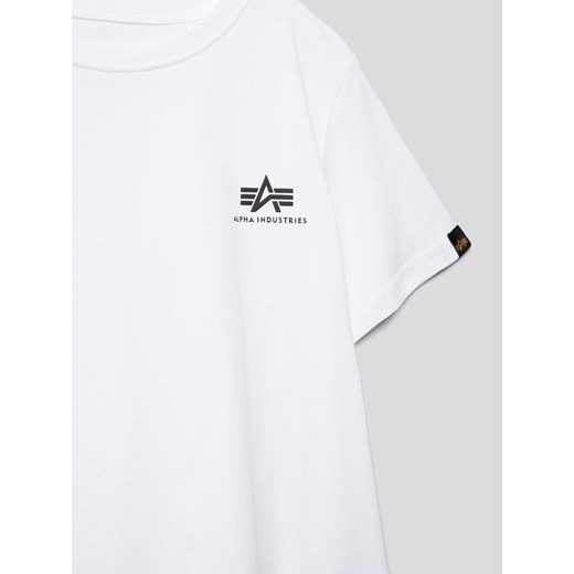 T-shirt z nadrukiem z logo Alpha Industries 140 Peek&Cloppenburg 