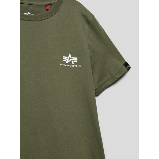 T-shirt z nadrukiem z logo Alpha Industries 152 Peek&Cloppenburg 
