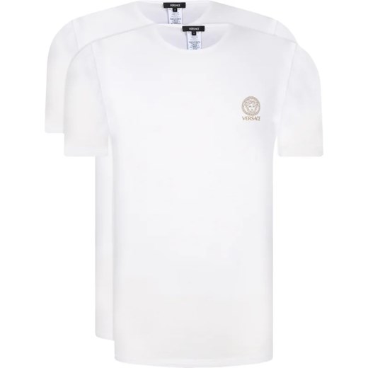Versace T-shirt 2-pack | Slim Fit ze sklepu Gomez Fashion Store w kategorii T-shirty męskie - zdjęcie 168980105