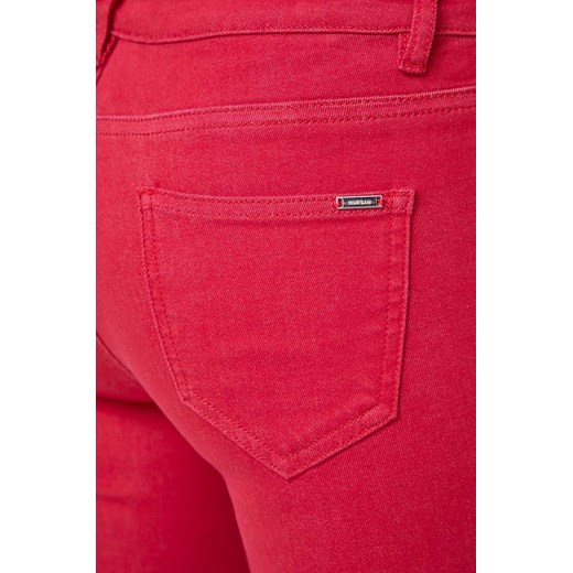 Morgan jeansy damskie kolor czerwony Morgan 38 ANSWEAR.com