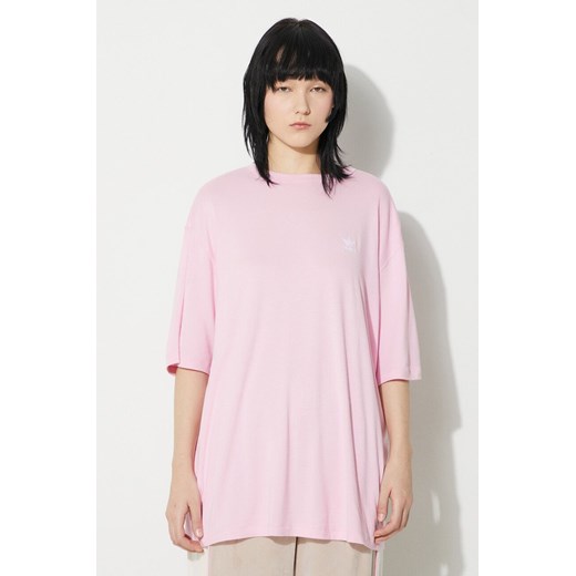 adidas Originals t-shirt Trefoil Tee damski kolor różowy IR8067 XXS ANSWEAR.com