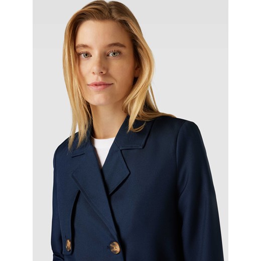 Krótki płaszcz z wiązanym paskiem model ‘CELESTE’ L Peek&Cloppenburg 