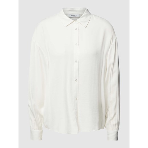 Bluzka koszulowa z listwą guzikową model ‘Sandelina’ XS/S Peek&Cloppenburg 