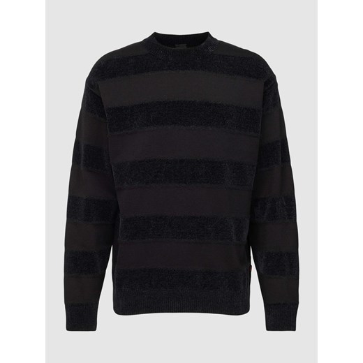 Sweter ze wzorem w paski model ‘Alpert’ ze sklepu Peek&Cloppenburg  w kategorii Swetry męskie - zdjęcie 168983428