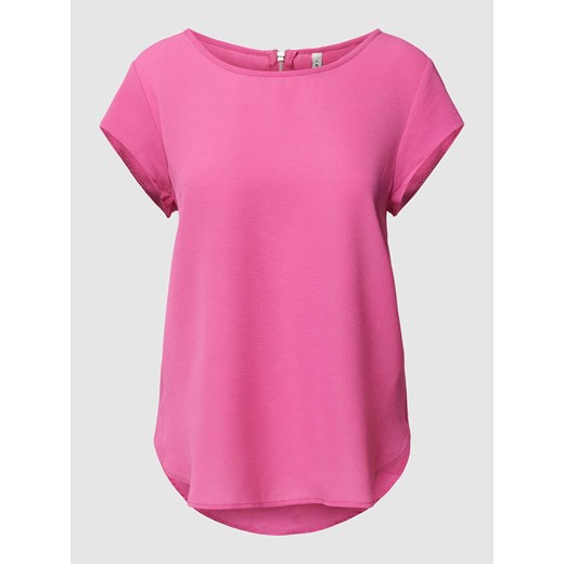 Bluzka w jednolitym kolorze model ‘VIC’ ze sklepu Peek&Cloppenburg  w kategorii Bluzki damskie - zdjęcie 168983528