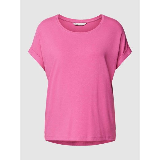 T-shirt z okrągłym dekoltem model ‘MOSTER’ ze sklepu Peek&Cloppenburg  w kategorii Bluzki damskie - zdjęcie 168983567